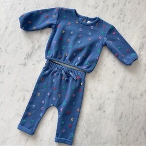 Ms. Rachel Alphabet Set Colorful Letters 🖍️ in Blue Sheep Baby Girls Starter